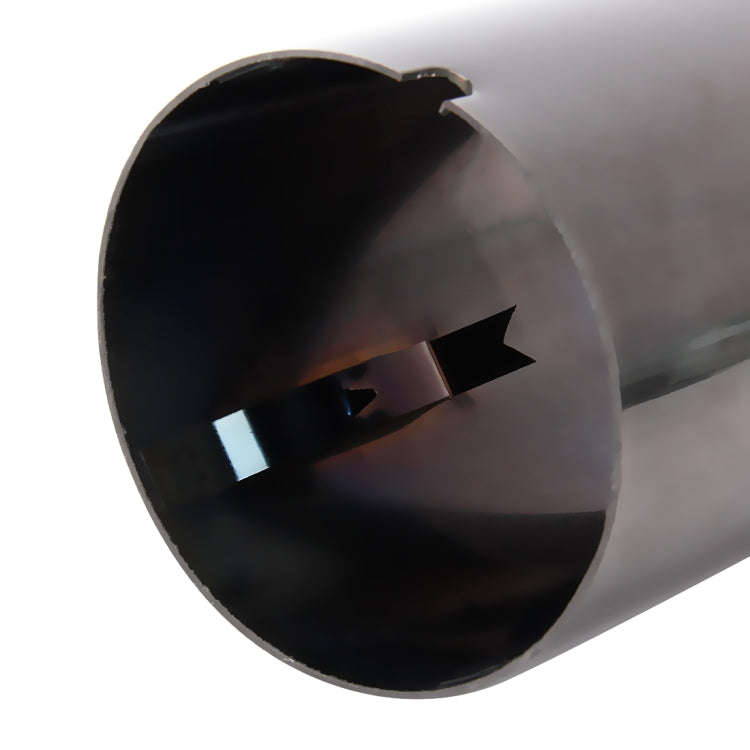 2 PCS Car Styling Stainless Steel Exhaust Tail Muffler Tip Pipe for VW Volkswagen 1.8T/2T Swept V...