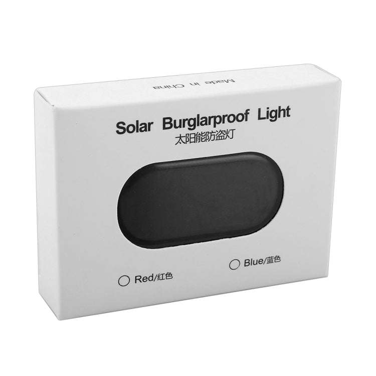 LQ-S10 Car Solar Power Simulated Dummy Alarm Warning Anti-Theft LED Flashing Security Light Fake ...