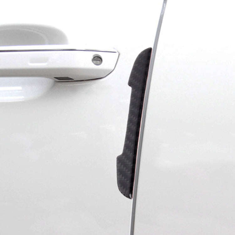 4 in 1 Carbon Fiber Car Auto Side Door Edge Guard Protection Trims Stickers