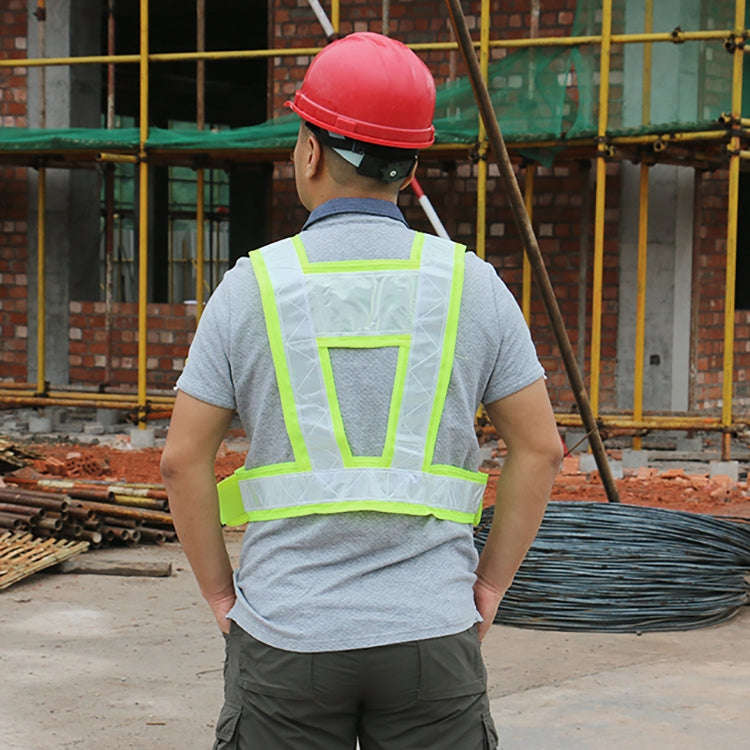 Reflective Fluorescent Vest Driving School Construction Traffic Safty Warning Reflective Vest