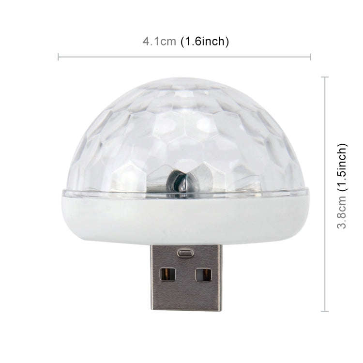Universal PC Car Stage Party DJ USB LED Atmosphere Lights Colorful RGB Lighting Decorative Mini Lamp