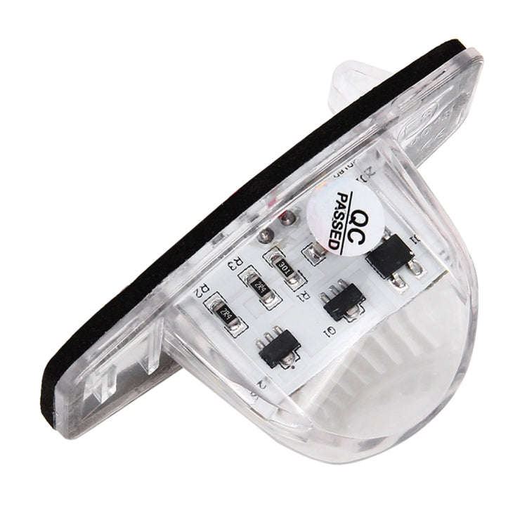 2 PCS DC 12V 2W 120LM 6000K LED License Plate Light 18-SMD 3528 Bulbs Lamps for Honda JAZZ(FIT) 0...