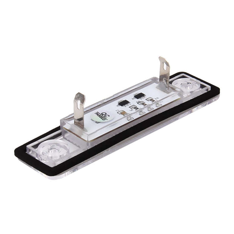 2 PCS DC 12V 2W 120LM 6000K LED License Plate Light 18-SMD Bulbs Lamps for Astra F 91-98, G Estat...