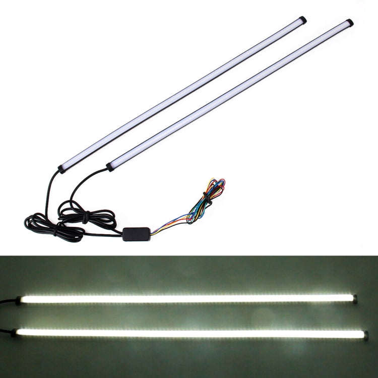 45cm 12W 3014-SMD LED 720LM Car Bulb Turn Signal Auto Reverse Lamp Daytime Running Light Source (...
