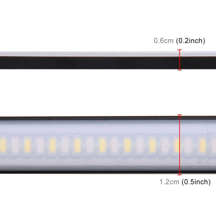 45cm 12W 3014-SMD LED 720LM Car Bulb Turn Signal Auto Reverse Lamp Daytime Running Light Source (...