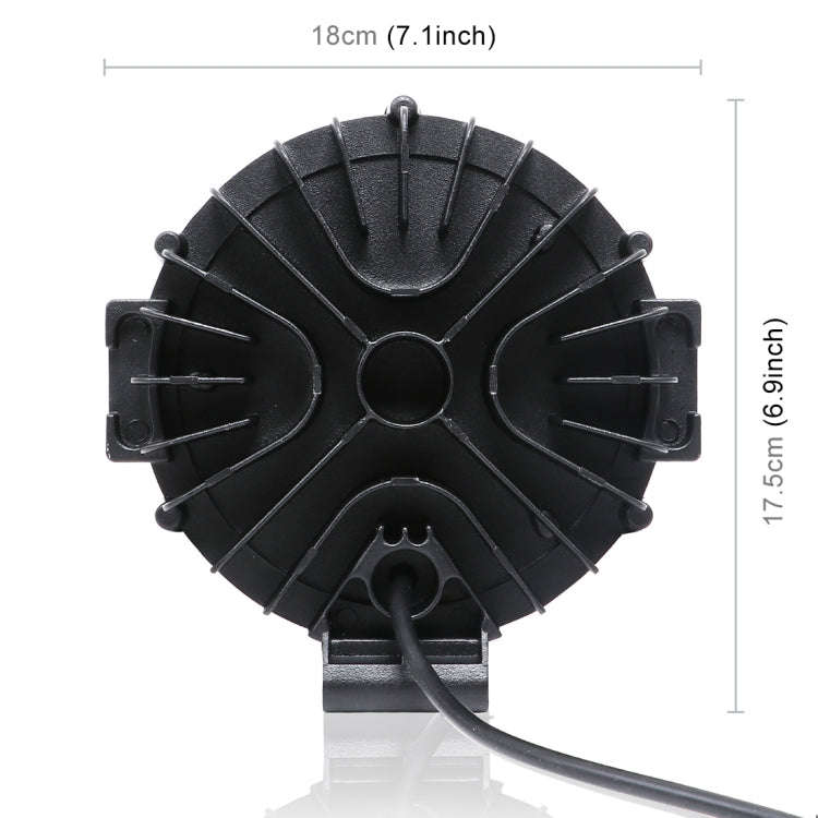2 PCS 51W 3500LM 6500K White Light  17 LED Waterproof Car Boat Marine Work Lights Spotlight LED B...
