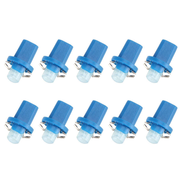 10 PCS 0.4W B8.5 Wedge Instrument Panel COB LED Light Dashboard Gauge Cluster Indicator Lamp Bulb...