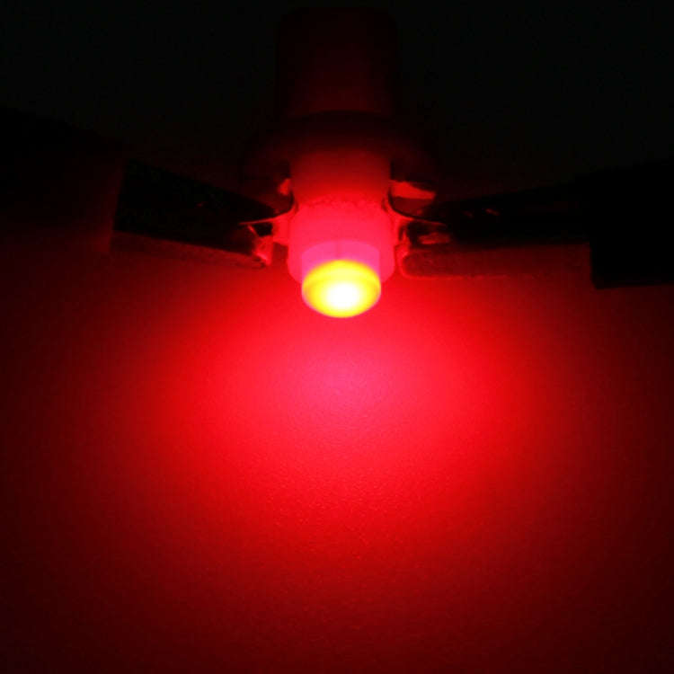 10 PCS 0.4W B8.5 Wedge Instrument Panel COB LED Light Dashboard Gauge Cluster Indicator Lamp Bulb...