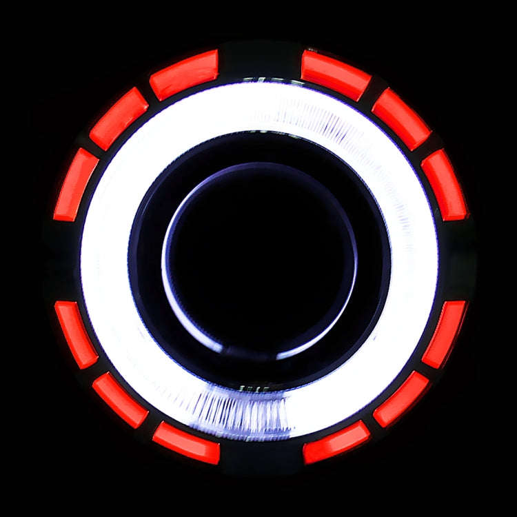 IPHCAR G262 H1 3.0 inch 12V Bi-Xenon Projector Lens Headlight with Exquisite Angle Eyes Decoratio...