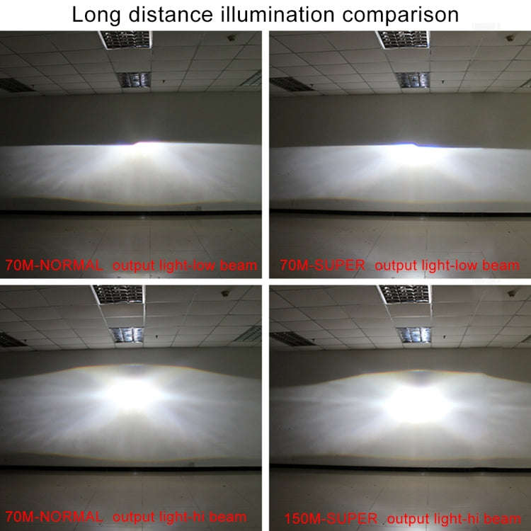 IPHCAR G262 H1 3.0 inch 12V Bi-Xenon Projector Lens Headlight with Exquisite Angle Eyes Decoratio...