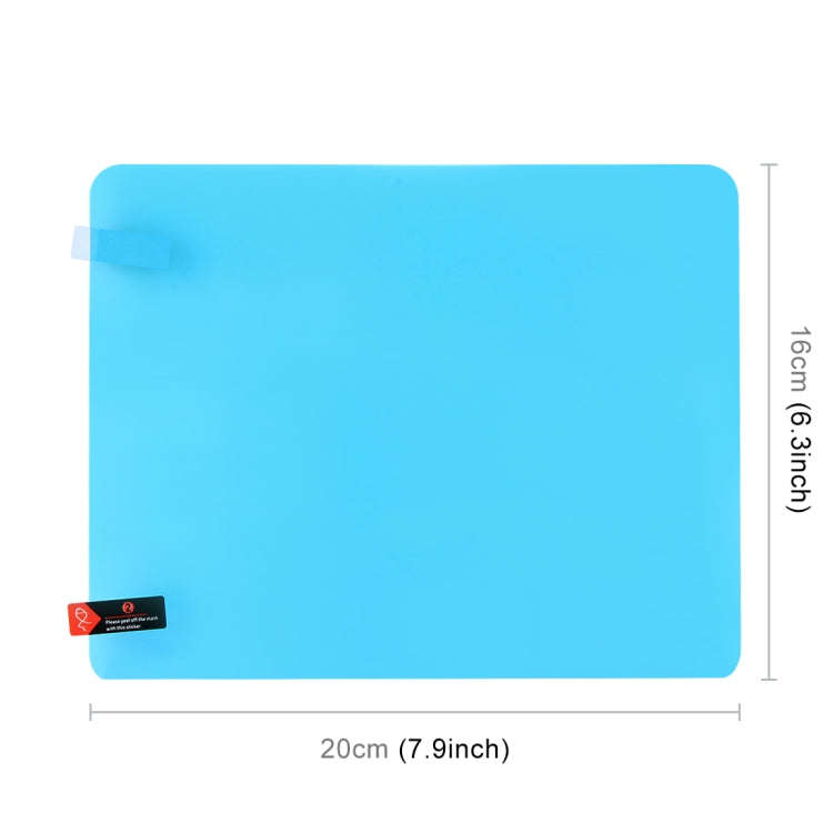 Car PET Rearview Mirror Protective Window Clear Anti-fog Waterproof Rain Shield Film, Size: 20*16cm