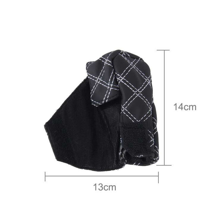 2 PCS Car Hand Brake Cover Shift Knob Gear Stick Cushion Sets Cover Car Accessory Interior Decora...
