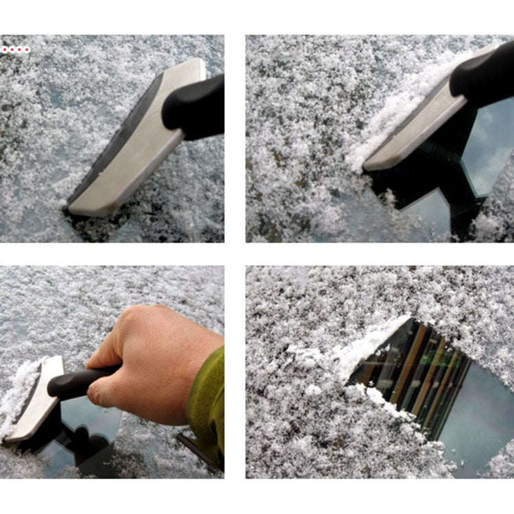SHUNWEI Premium ABS Scraper Strip Ice Scraper Heavy-duty Frost and Snow Removal for Car Windshiel...