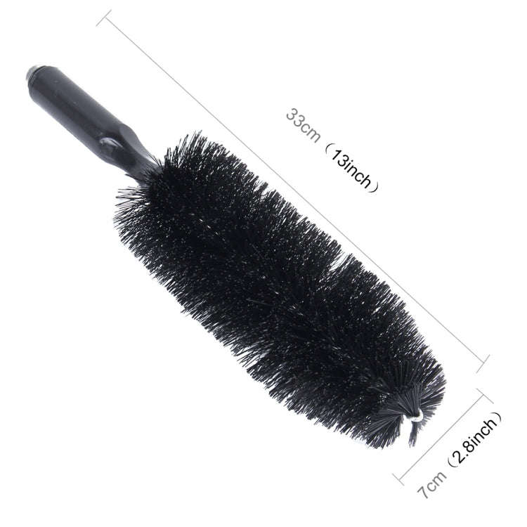 KANEED Portable Loop Style Auto Car Vehicle Motorcycle Wheel Tire Rim Hub Scrub Wash Brush Washin...