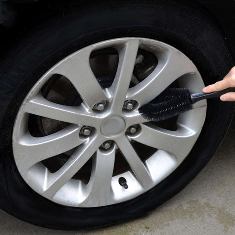 KANEED Portable Loop Style Auto Car Vehicle Motorcycle Wheel Tire Rim Hub Scrub Wash Brush Washin...