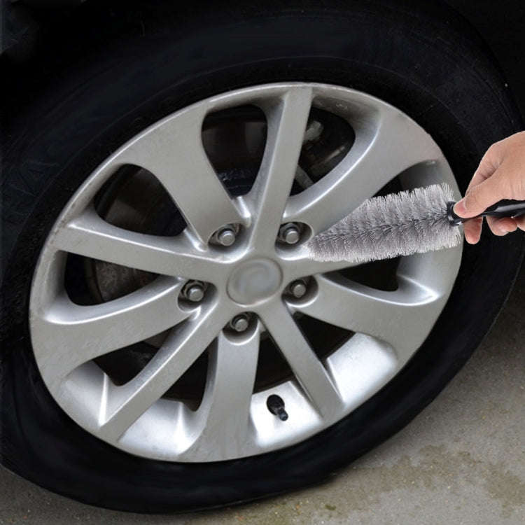 Portable Loop Style Auto Car Vehicle Motorcycle Wheel Tire Rim Hub Scrub Wash Brush Washing Clean...