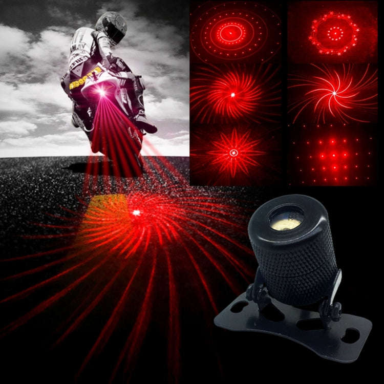200mW Universal Car And Motorcycle Rear-end Alarm 650nM Laser Fog Anti-Collision Warning Lamp wit...