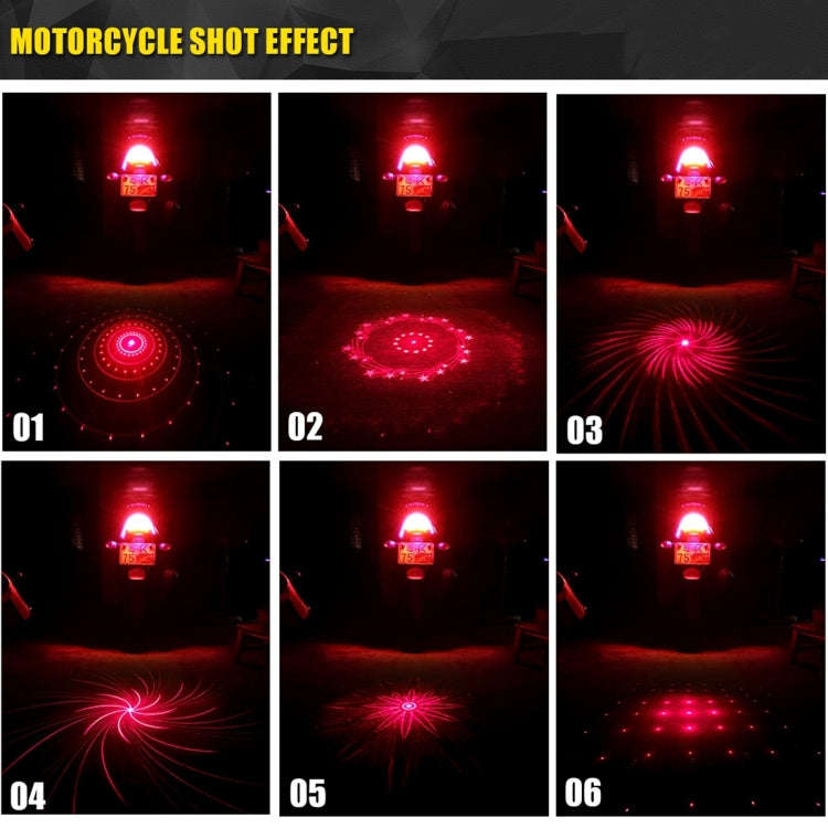 200mW Universal Car And Motorcycle Rear-end Alarm 650nM Laser Fog Anti-Collision Warning Lamp wit...