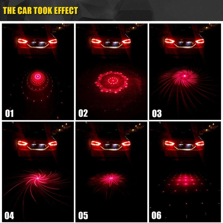 200mW Universal Car And Motorcycle Rear-end Alarm 650nM Laser Fog Anti-Collision Warning Lamp wit...