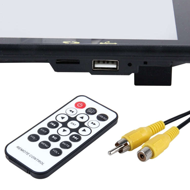 7 inch 480*234 Rear View TFT-LCD Color Car Monitor with Bluetooth MP5 Player, Support Reverse Aut...