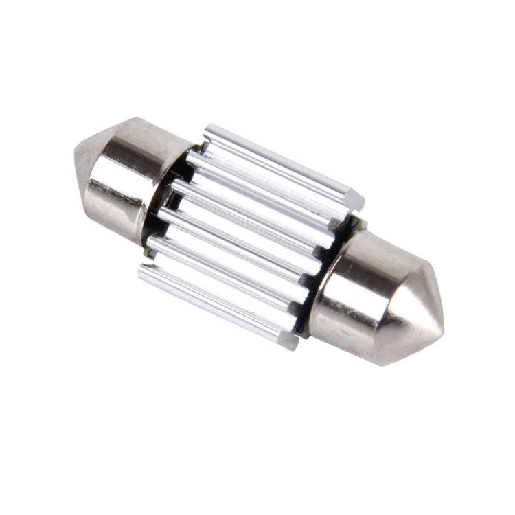 2 PCS DC 12V 2W 31MM 8 SMD-3528 LEDs Bicuspid Port Decoding Car Dome Lamp LED Reading Light(Ice B...