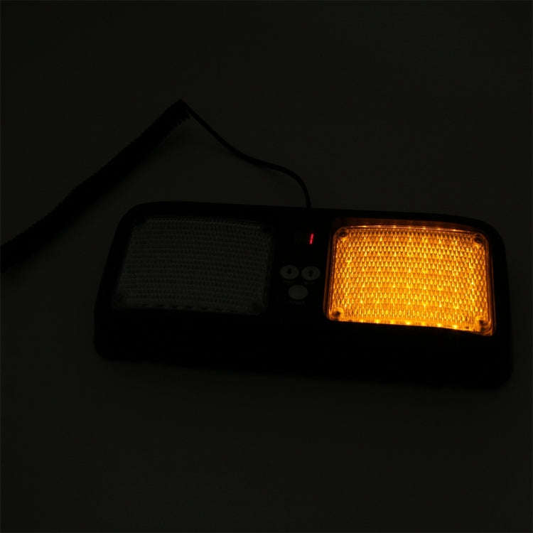 High qulaity DC 12V,9W LED Waterproof Car Sunshade Yellow Light Warning Lights Strobe Emergency L...
