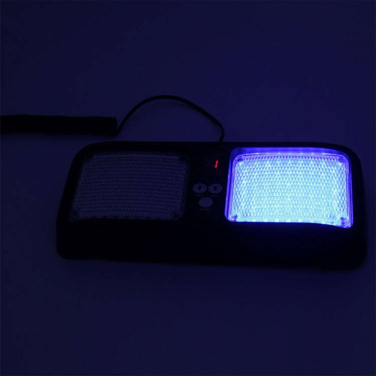 High qulaity DC 12V,9W LED Waterproof Car Sunshade Red Light And Blue Light Warning Lights Strobe...