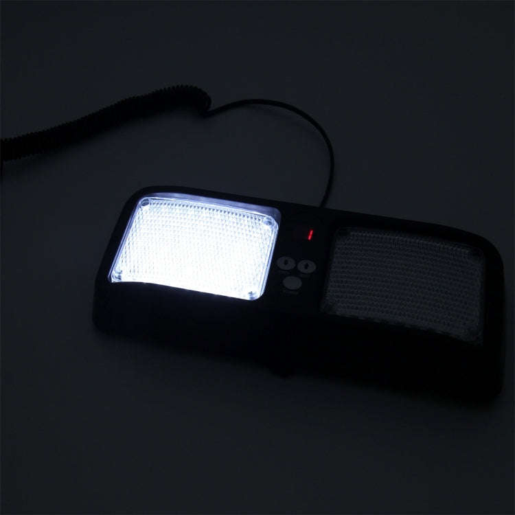 High qulaity DC 12V,9W LED Waterproof Car Sunshade White Light Warning Lights Strobe Emergency Li...