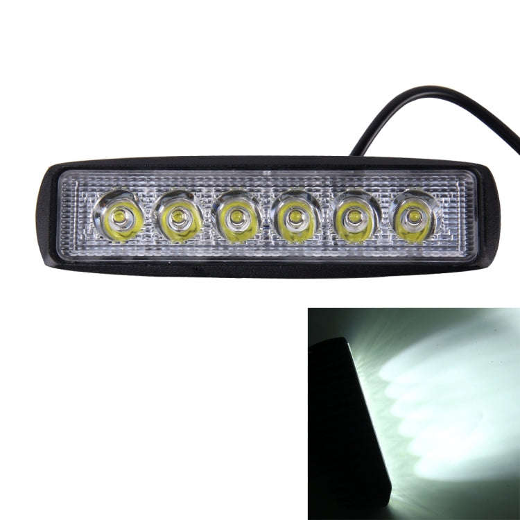DC 10-30V 18W 1500LM 6500K Waterproof Vehicle Car Boat Marine External Work Lights Emergency Ligh...