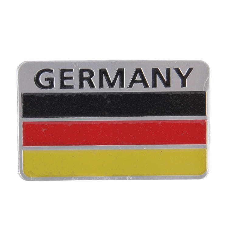 Germany Flag Style Metal Car Sticker