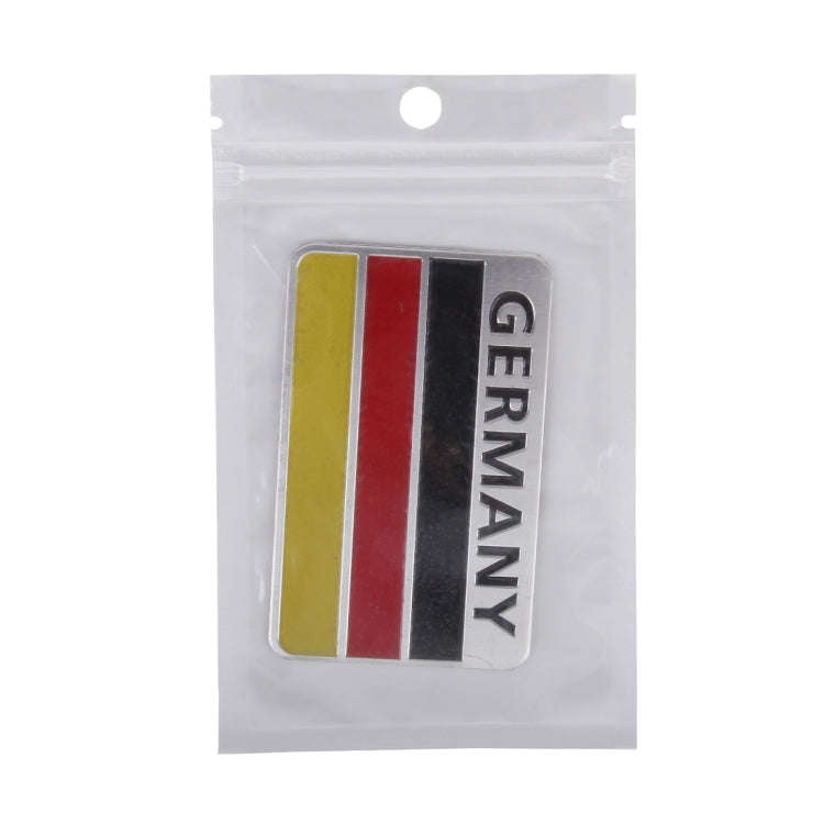 Germany Flag Style Metal Car Sticker