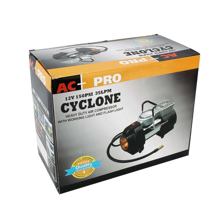 Portable 4X4 Heavy Duty Air Compressor 12V 150PSI 35LPM Pump Tire Inflatable Pump Car Tool with W...