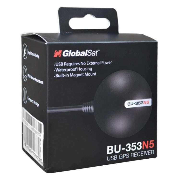 BU-353N5 USB Interface G Mouse GPS Receiver SiRF Star IV Module(Black)