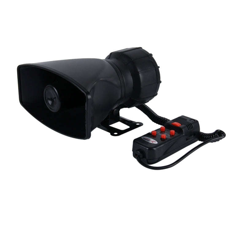 HJS-78005 12V 60W 300dB Car Electric Alarm Air Horn Siren Speaker 5 Sound Tone/ 3 Sound Tone Supe...
