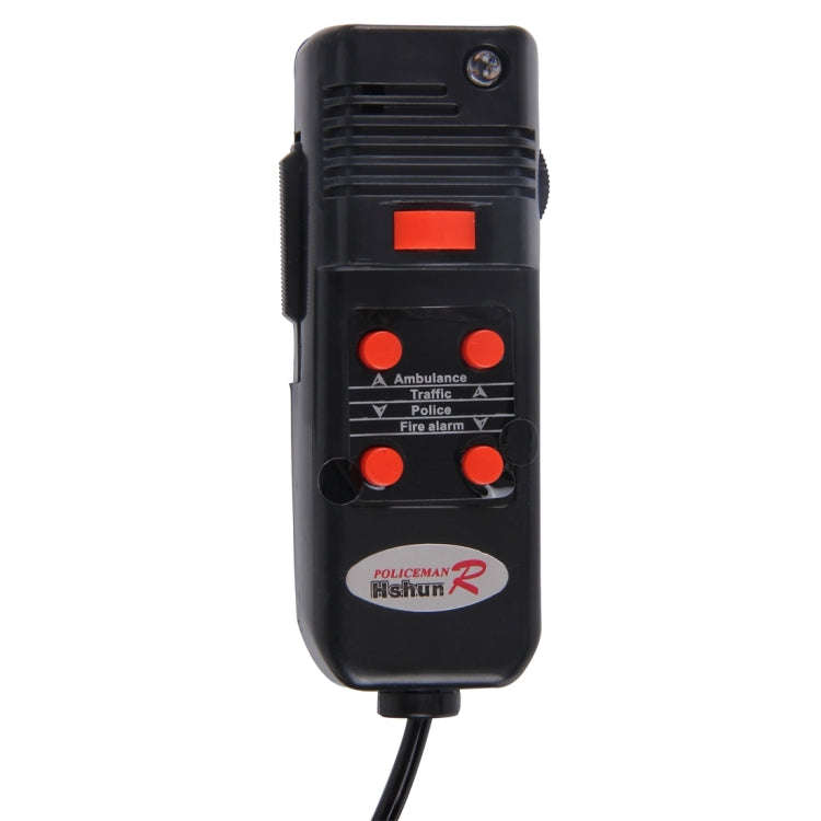 HJS-78005 12V 60W 300dB Car Electric Alarm Air Horn Siren Speaker 5 Sound Tone/ 3 Sound Tone Supe...