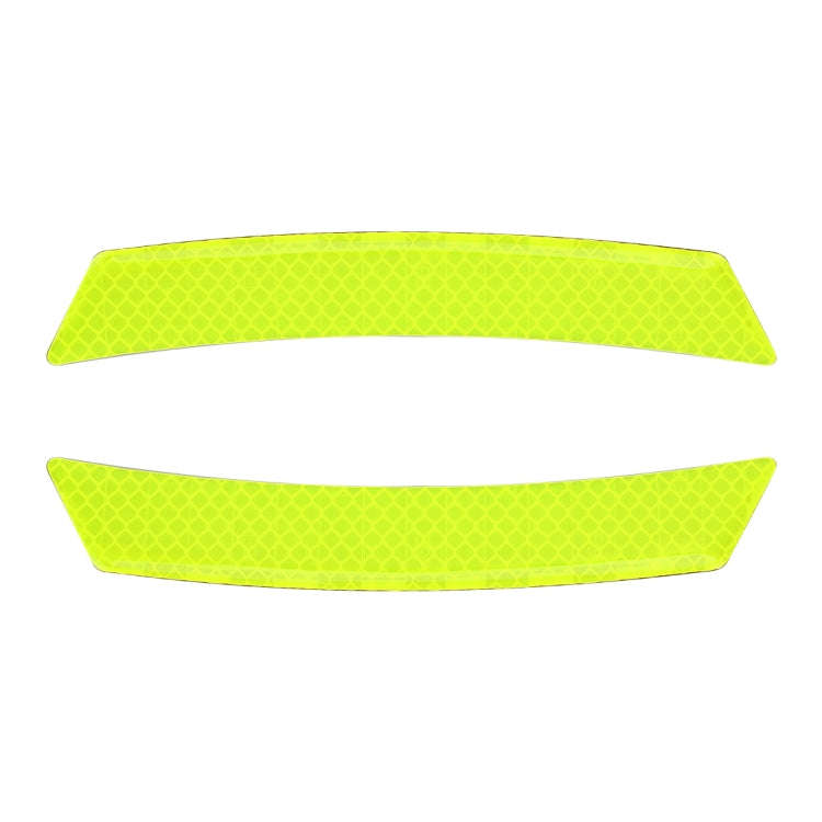 2 PCS Car-Styling Wheel Eyebrow Decorative Sticker Decorative Strip (Green)