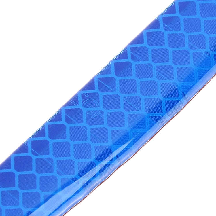 4 PCS Universal Car Door Anti-collision Strip Protection Guards Trims Stickers (Blue)