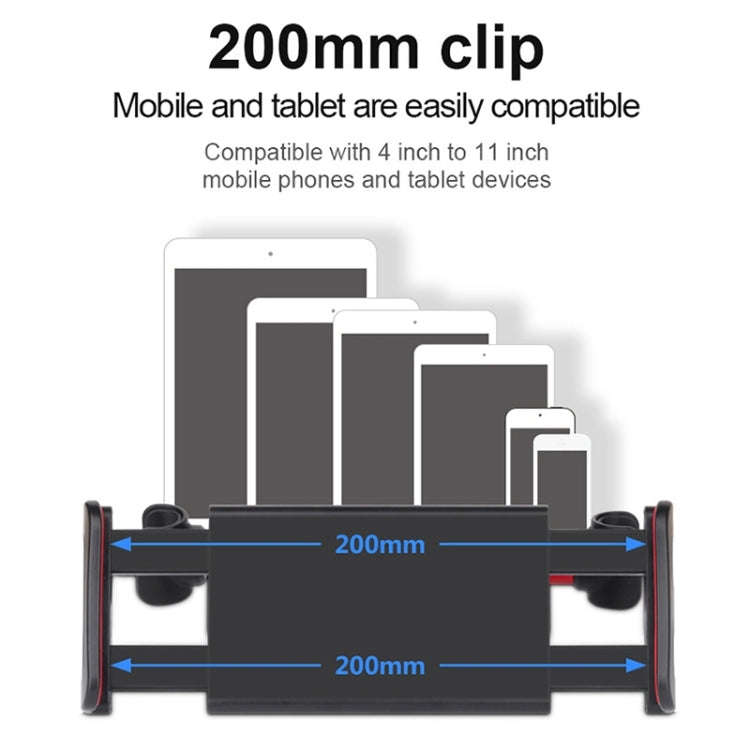 p-01 Auto Car Seatback Tablet PC / Mobilephone Holder (Red)