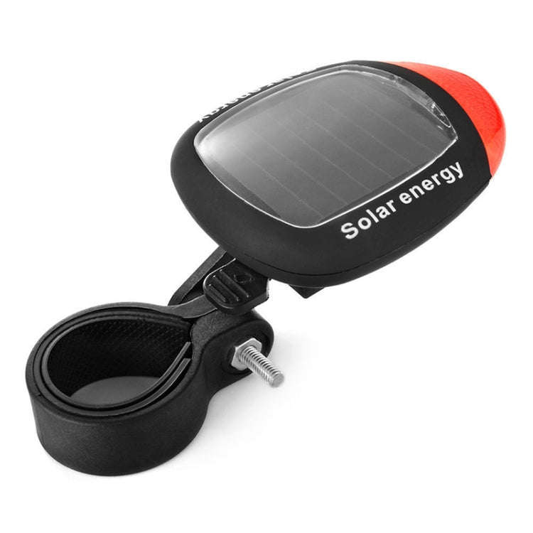 2 PCS 3W 240LM USB Solar Energy Motorcycle / Bicycle Light Set, Front Light+Back Light(Black)