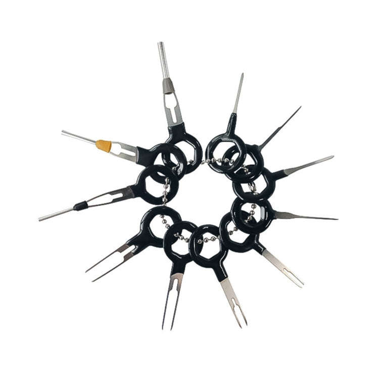 11 PCS Auto Car Plug Circuit Board Wire Harness Terminal Extraction Pick Connector Crimp Pin Back...