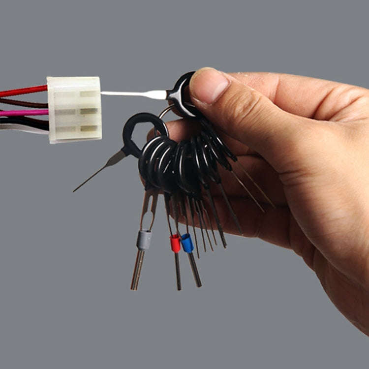 11 PCS Auto Car Plug Circuit Board Wire Harness Terminal Extraction Pick Connector Crimp Pin Back...