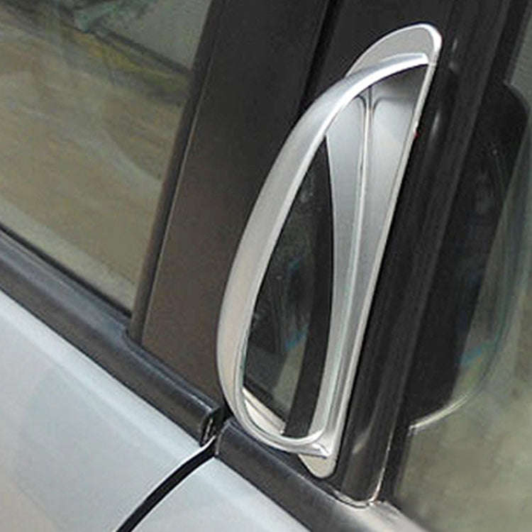 3R-089 Car Blind Spot Rear View Wide Angle Mirror, Left(Silver)