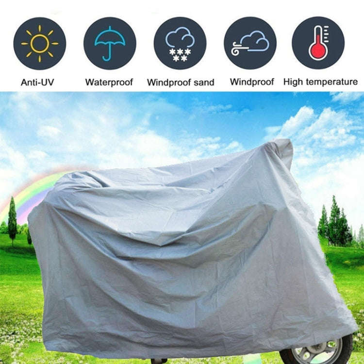 190T Polyester Taffeta All Season Waterproof Sun Motorcycle Mountain Bike Cover Dust & Anti-UV Ou...