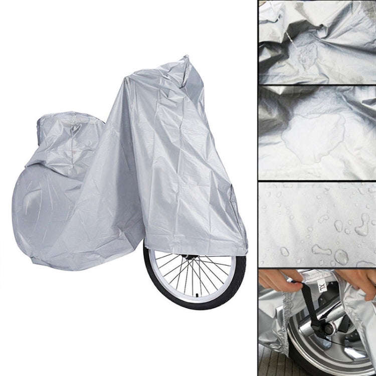 190T Polyester Taffeta All Season Waterproof Sun Motorcycle Mountain Bike Cover Dust & Anti-UV Ou...