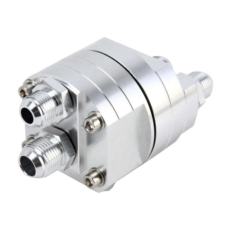 Car Universal Aluminum AN8 Split Cake Oil Handle Oil Filter Sandwich Adapter For Oil Cooler Plate...