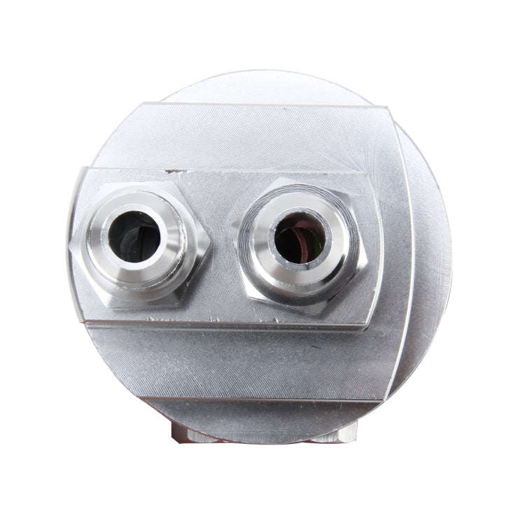 Car Universal Aluminum AN8 Split Cake Oil Handle Oil Filter Sandwich Adapter For Oil Cooler Plate...