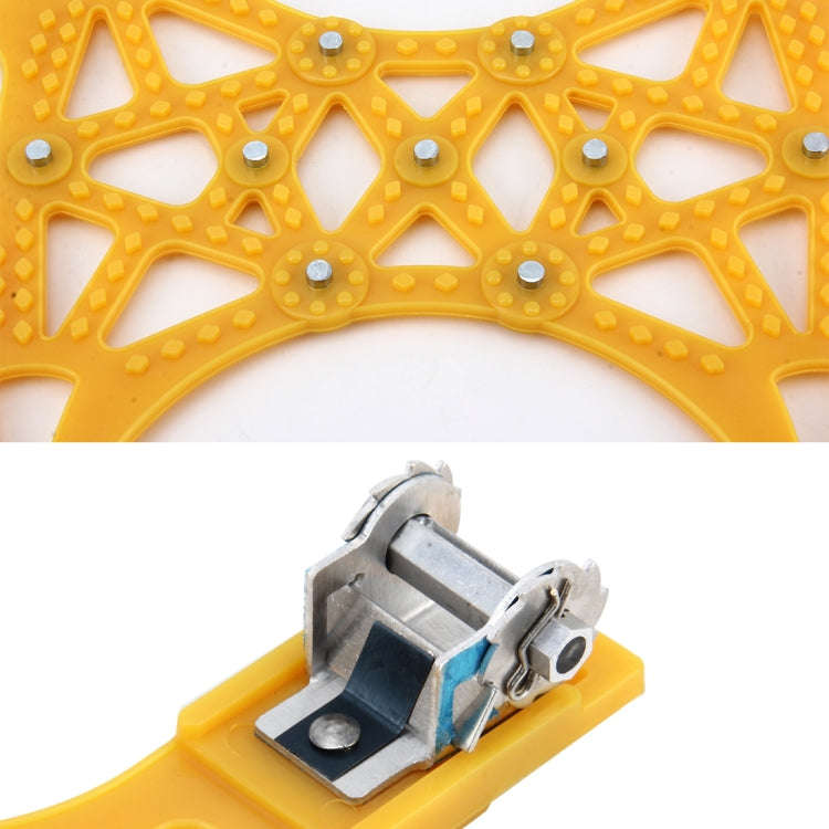 6 PCS Car Snow Tire Anti-skid Chains Winter Car Snow Tire Chains Wheel Chains Anti-skid Belt Thic...