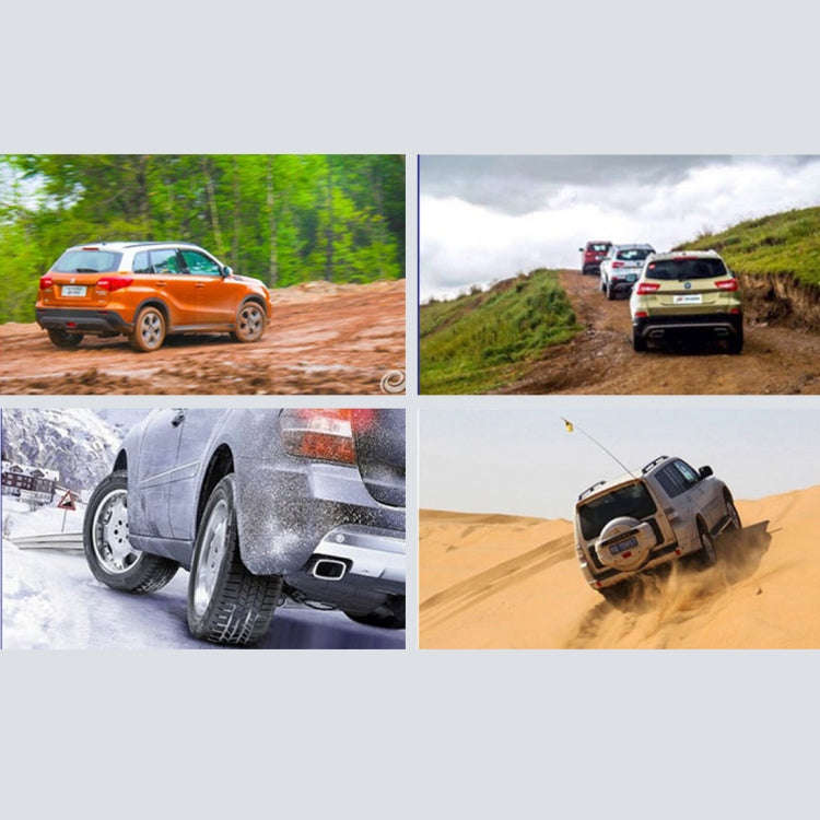 6 PCS Car Snow Tire Anti-skid Chains Winter Car Snow Tire Chains Wheel Chains Anti-skid Belt Thic...