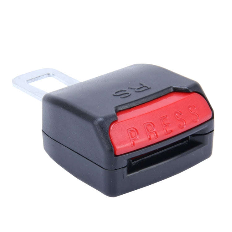 2 PCS RS-01 Universal Car Seat Belt Extension Buckle (Black)