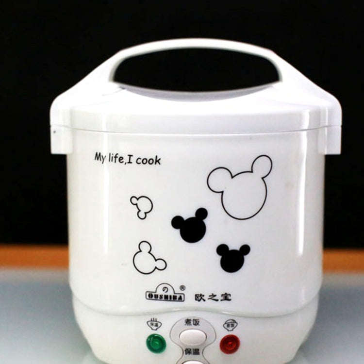 OUSHIBA Car Auto Mini Special Non-stick Inner Pot Multi-function Rice Cooker 24V 1.0L Volume for ...